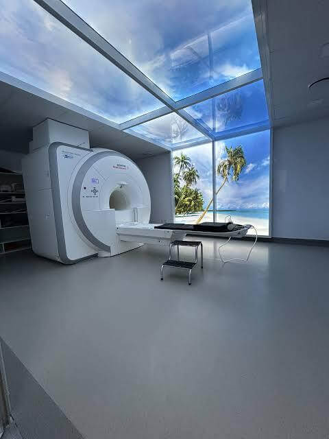 Sala de ressonância magnética da clínica Digimax