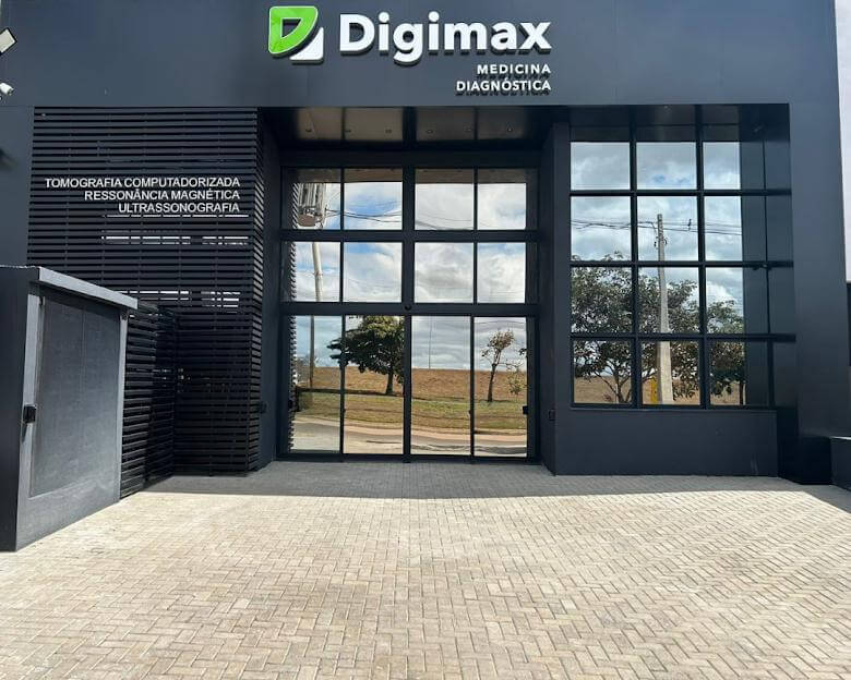 Fachada da clínica Digimax em São Paulo